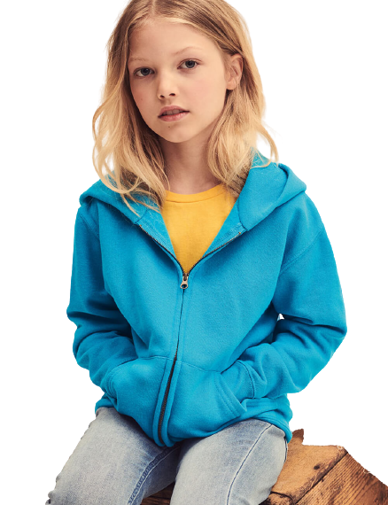 Blue Classic sweatshirt Fruit of the Loom