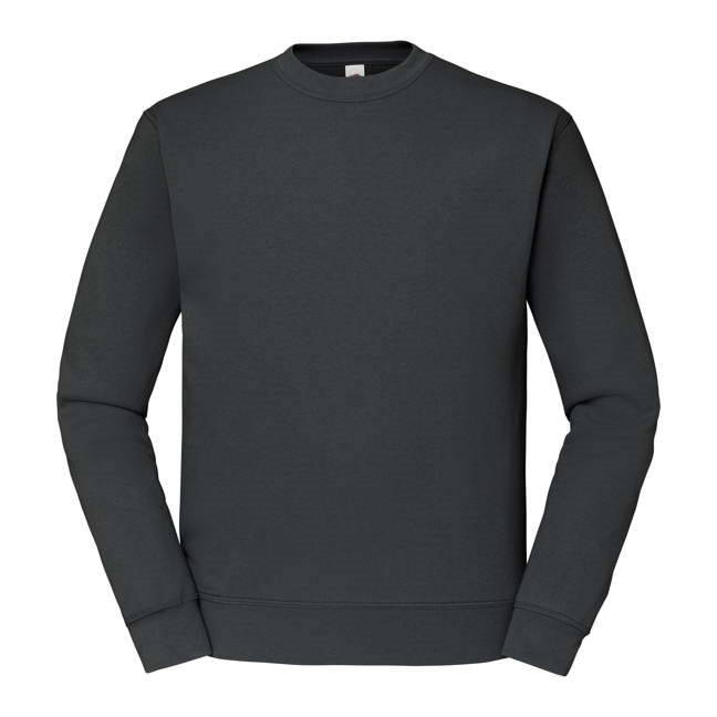 Graphite Men&#039;s Sweatshirt Set-in Sweat Fruit of the Loom