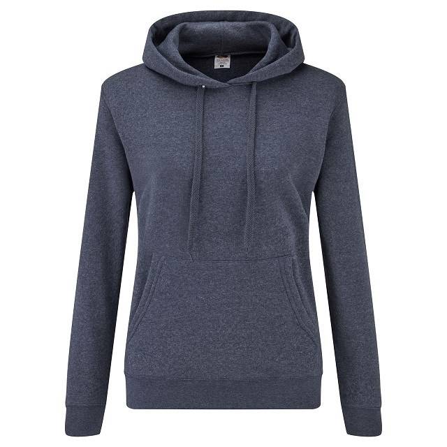 Granatowa Bluza Z Kapturem Hooded Sweat Fruit Of The Loom