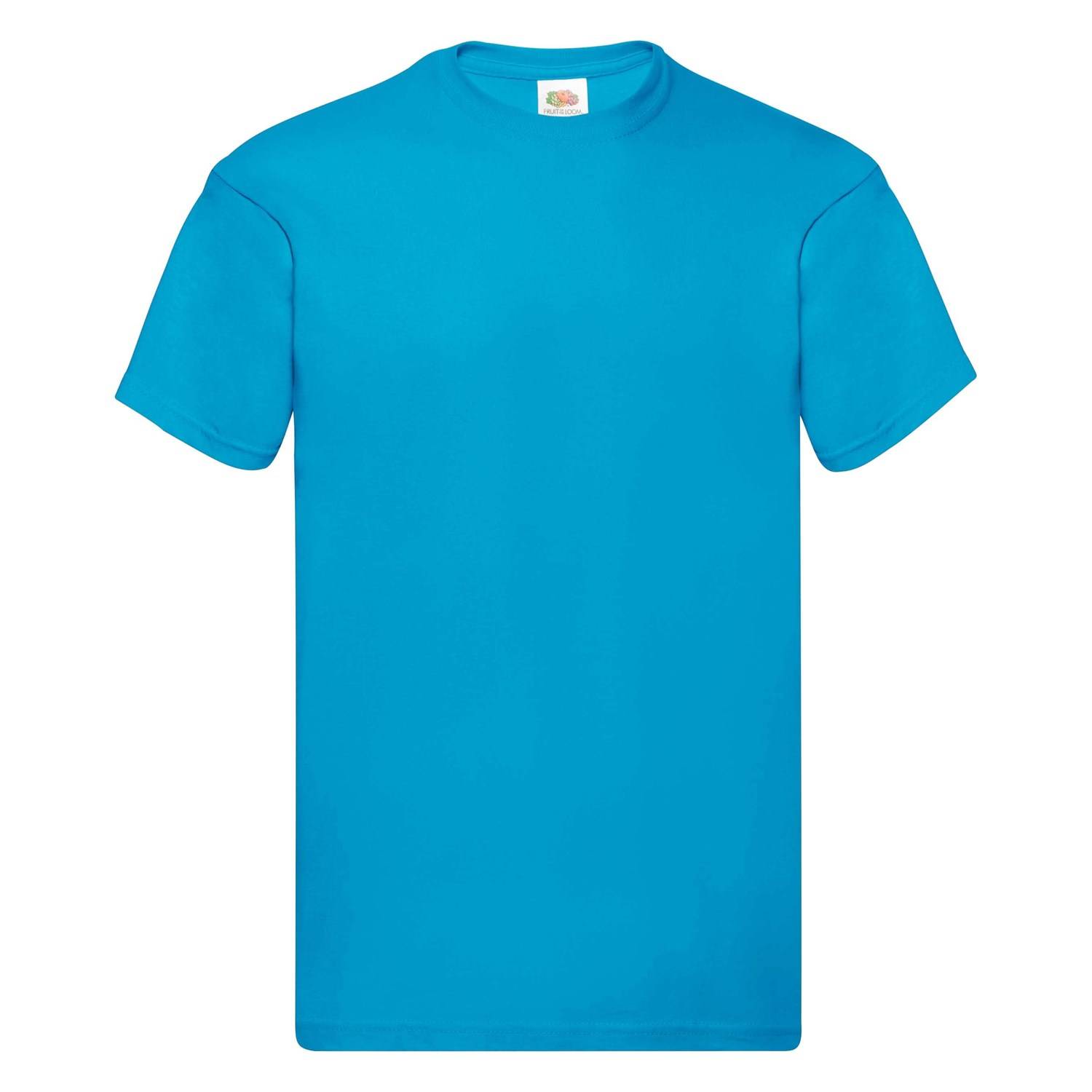 Levně Blue Men's T-shirt Original Fruit of the Loom