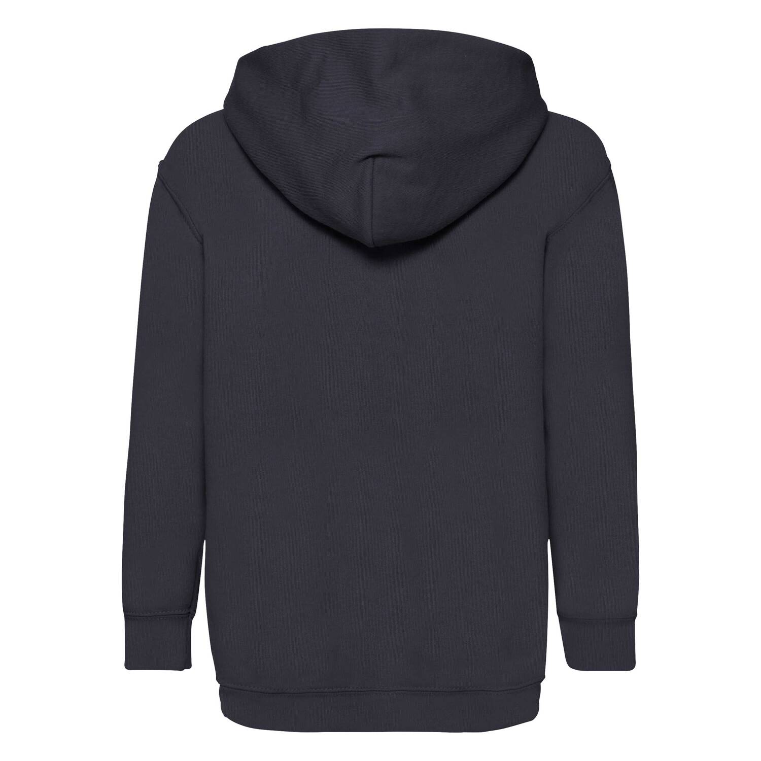 Navy blue children's sweatshirt Classic kangaroo Fruit of the Loom