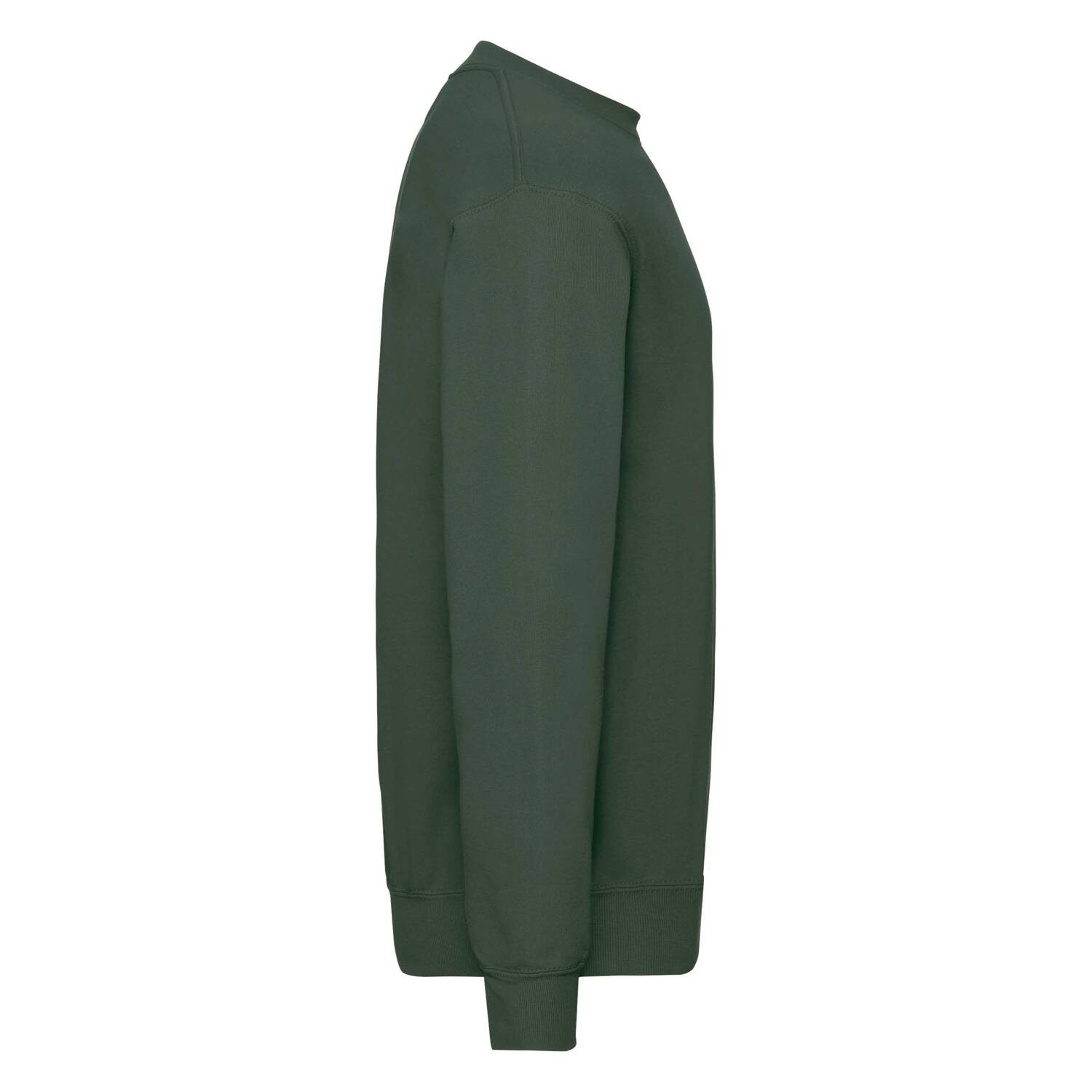 Green Men's Set-in Sweat Fruit of the Loom