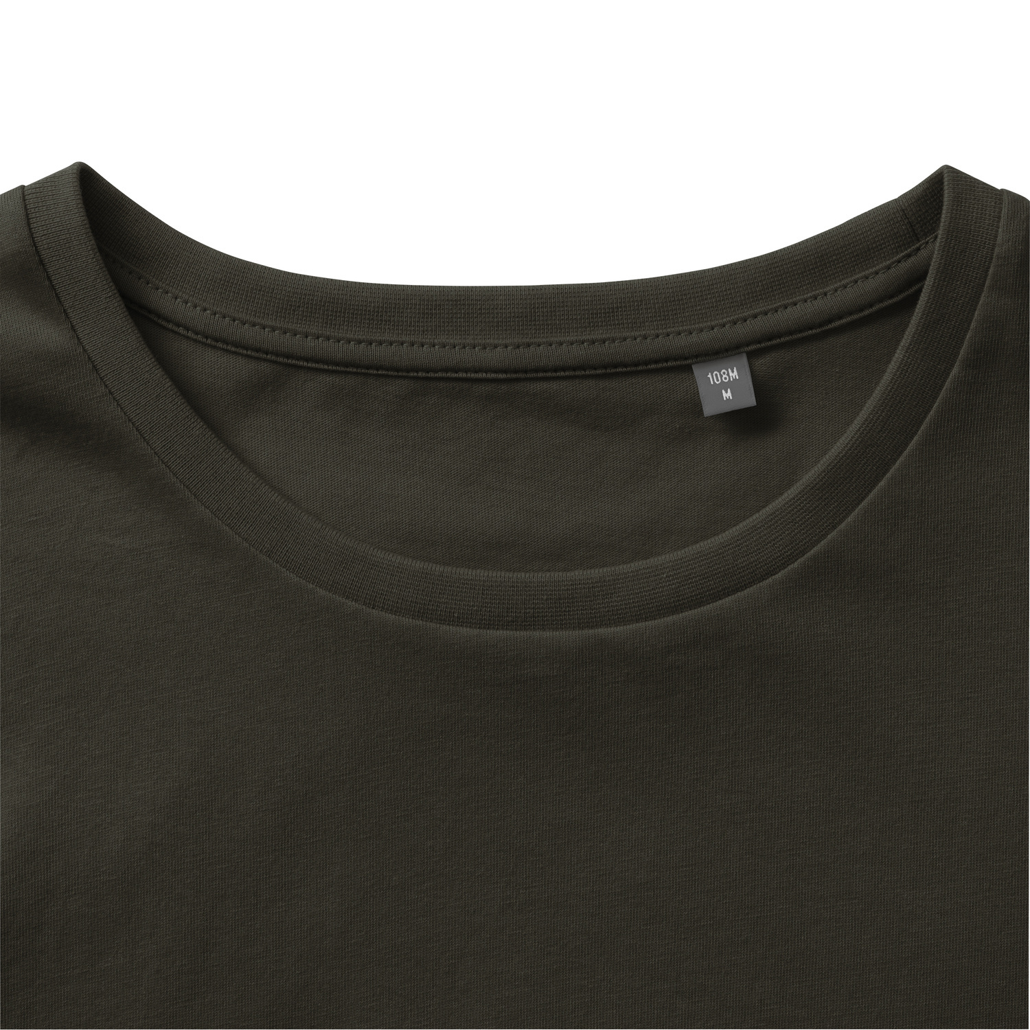 Olive Men's T-shirt Pure Organic Russell