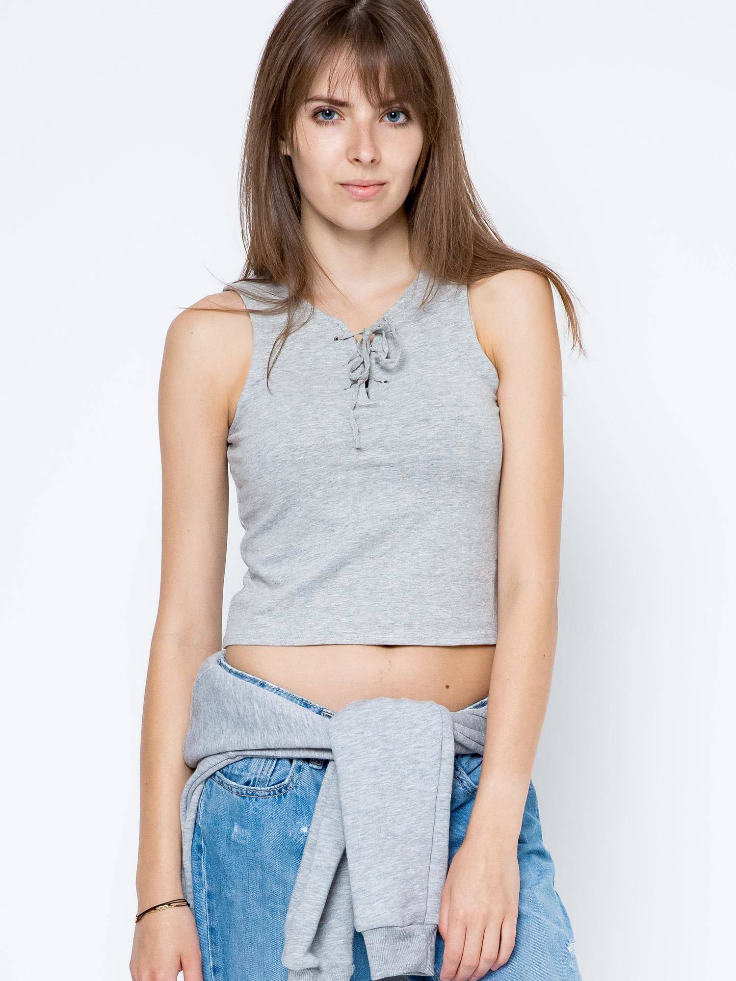 Top Gray Yups Wmu0354. R03