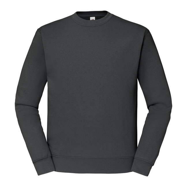 Graphite Men&#039;s Sweatshirt Set-in Sweat Fruit of the Loom