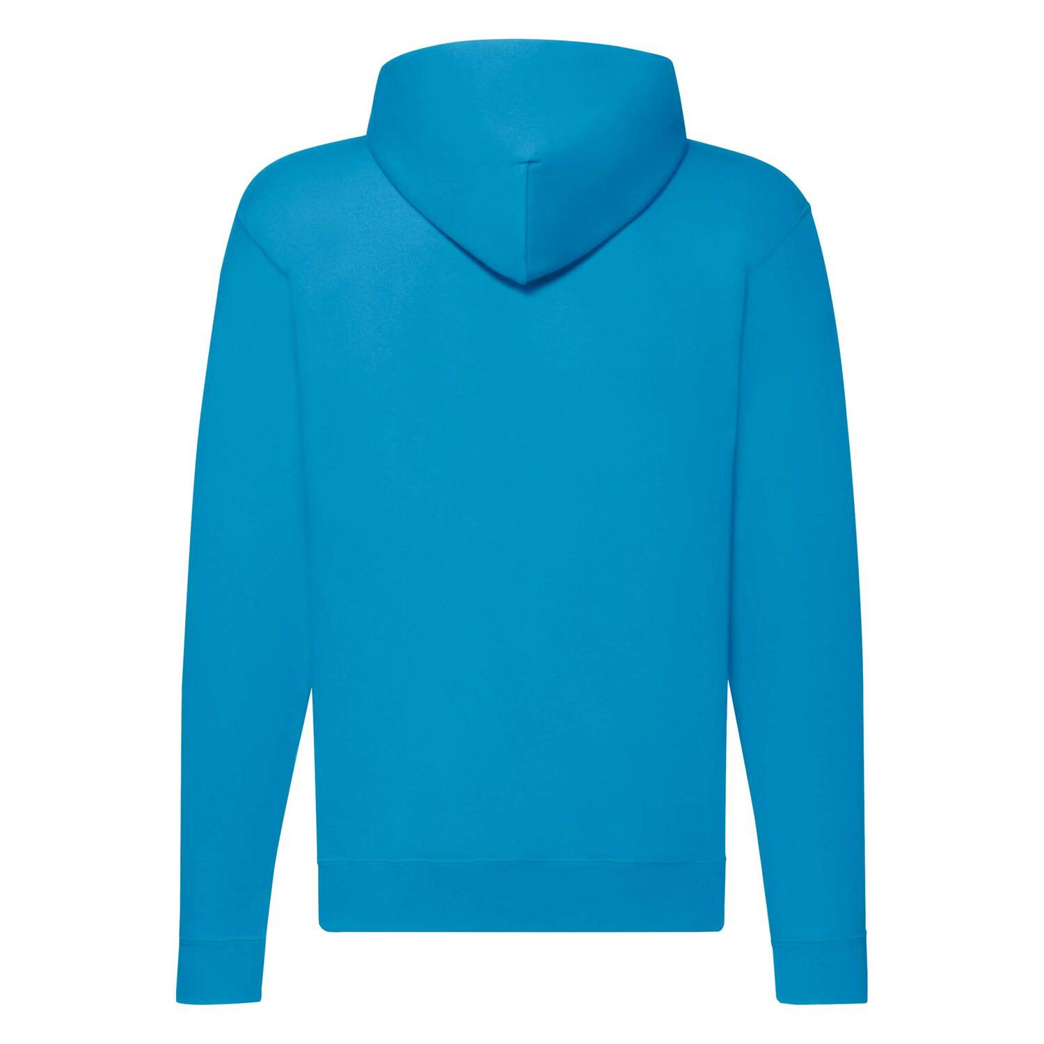 Blue Zippered Hoodie Classic Fruit of the Loom