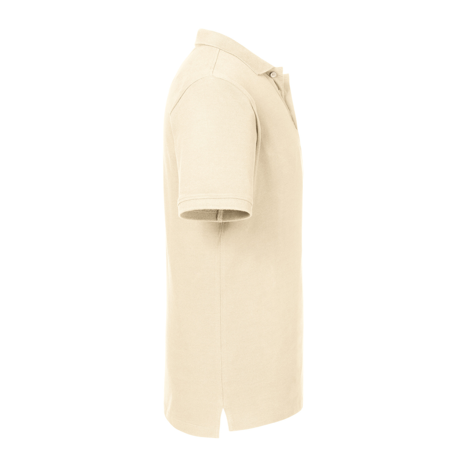 Beige Men's Polo Shirt Pure Organic Russell