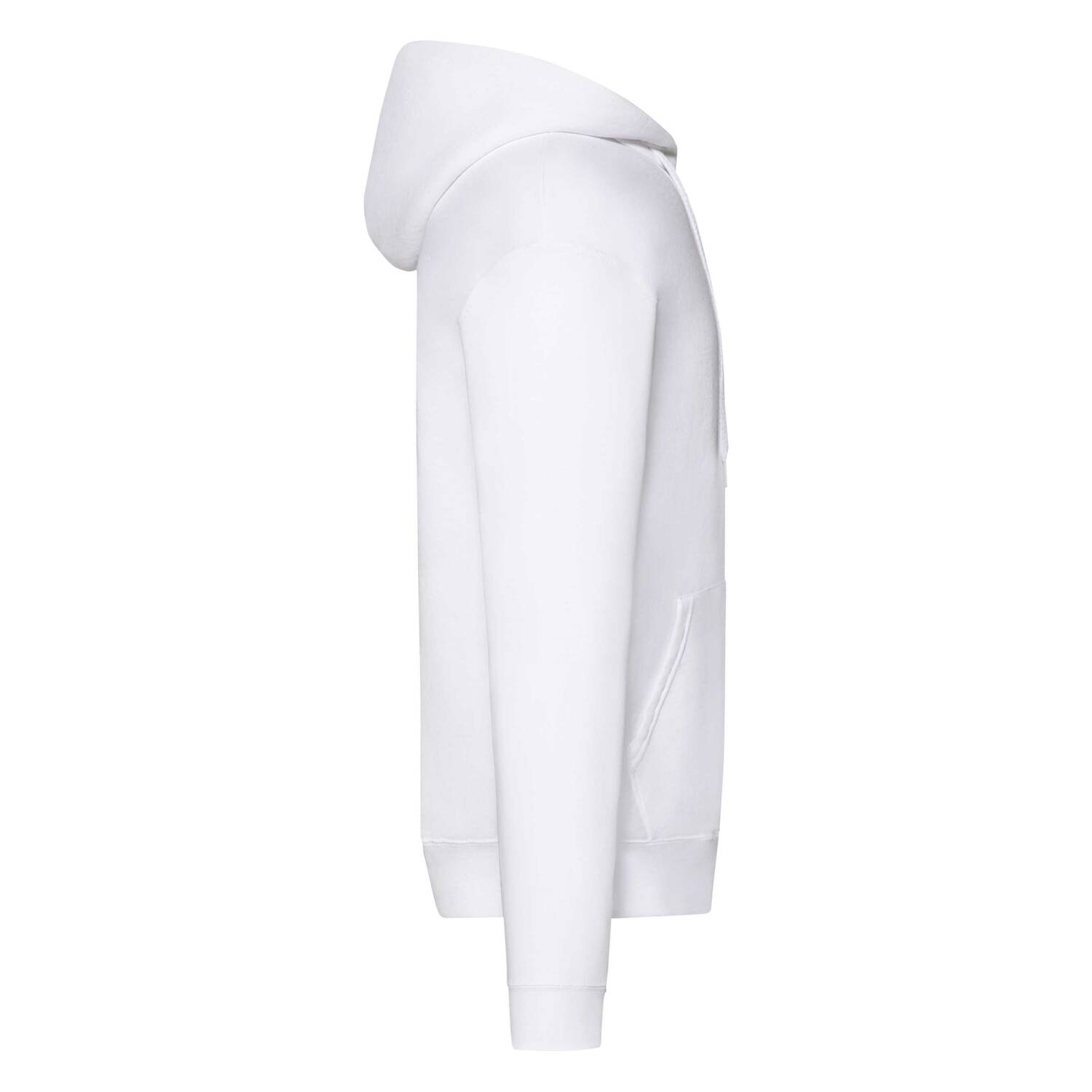 Grey Zippered Hoodie Classic Fruit of the Loom