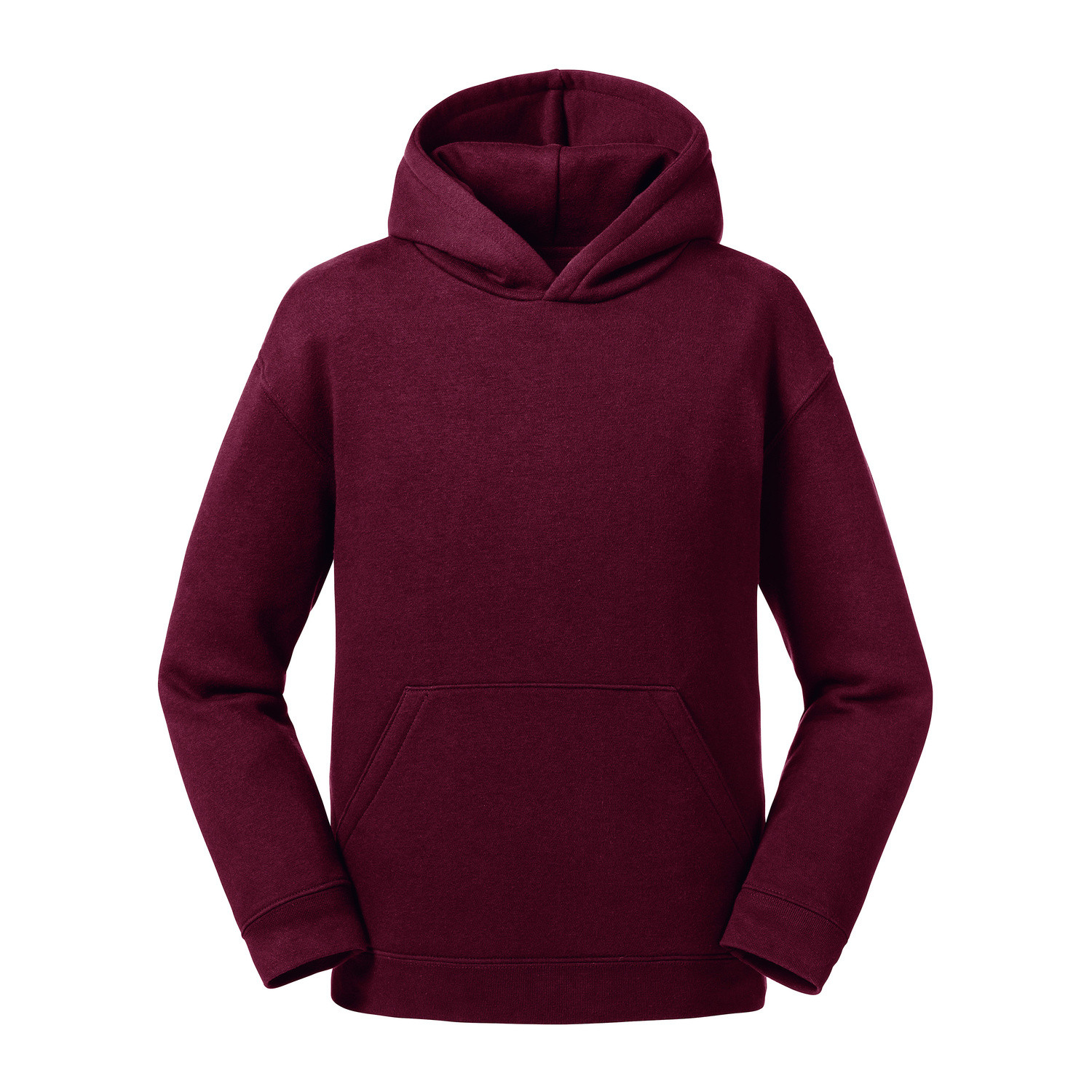 Burgundy children&#039;s hoodie Authentic Russell