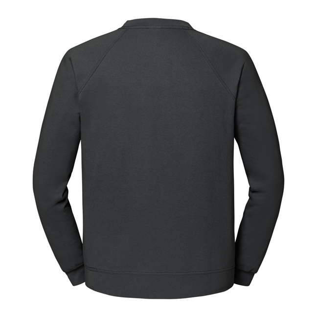Grafitowa bluza męska Raglan Sweat Fruit of the Loom