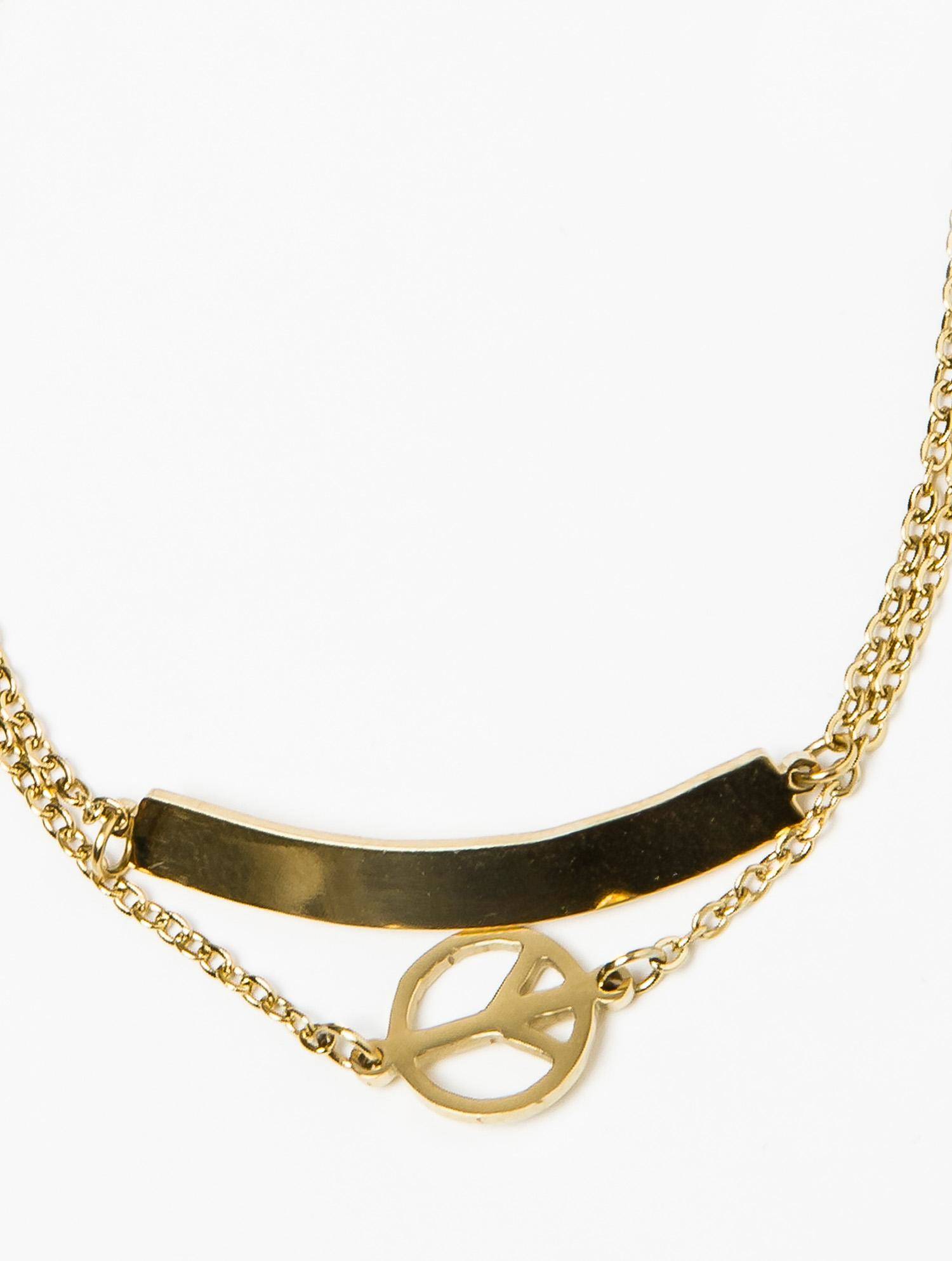 Gold plated bracelet Yups dbi0471. R06