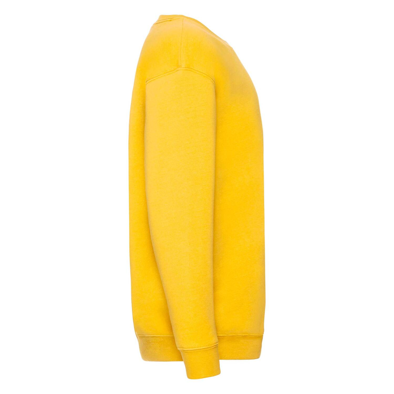 Żółta bluza dziecięca Set-In Sweat Fruit of the Loom