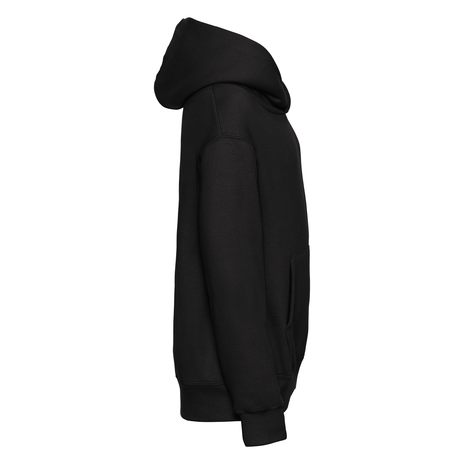 Czarna bluza dziecięca z kapturem Hooded Sweatshirt Russell