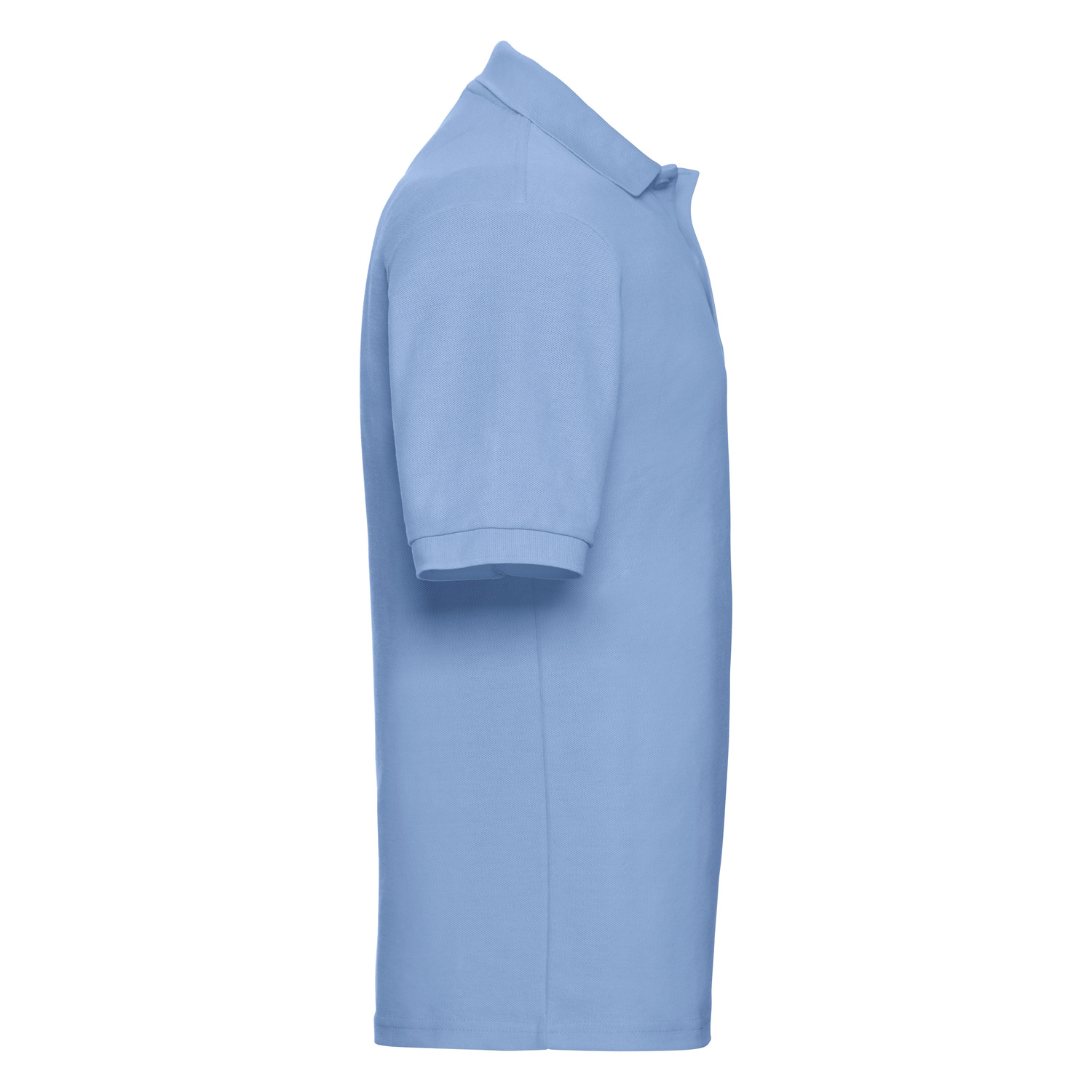 Men's Polycotton Polo Russell Blue T-Shirt