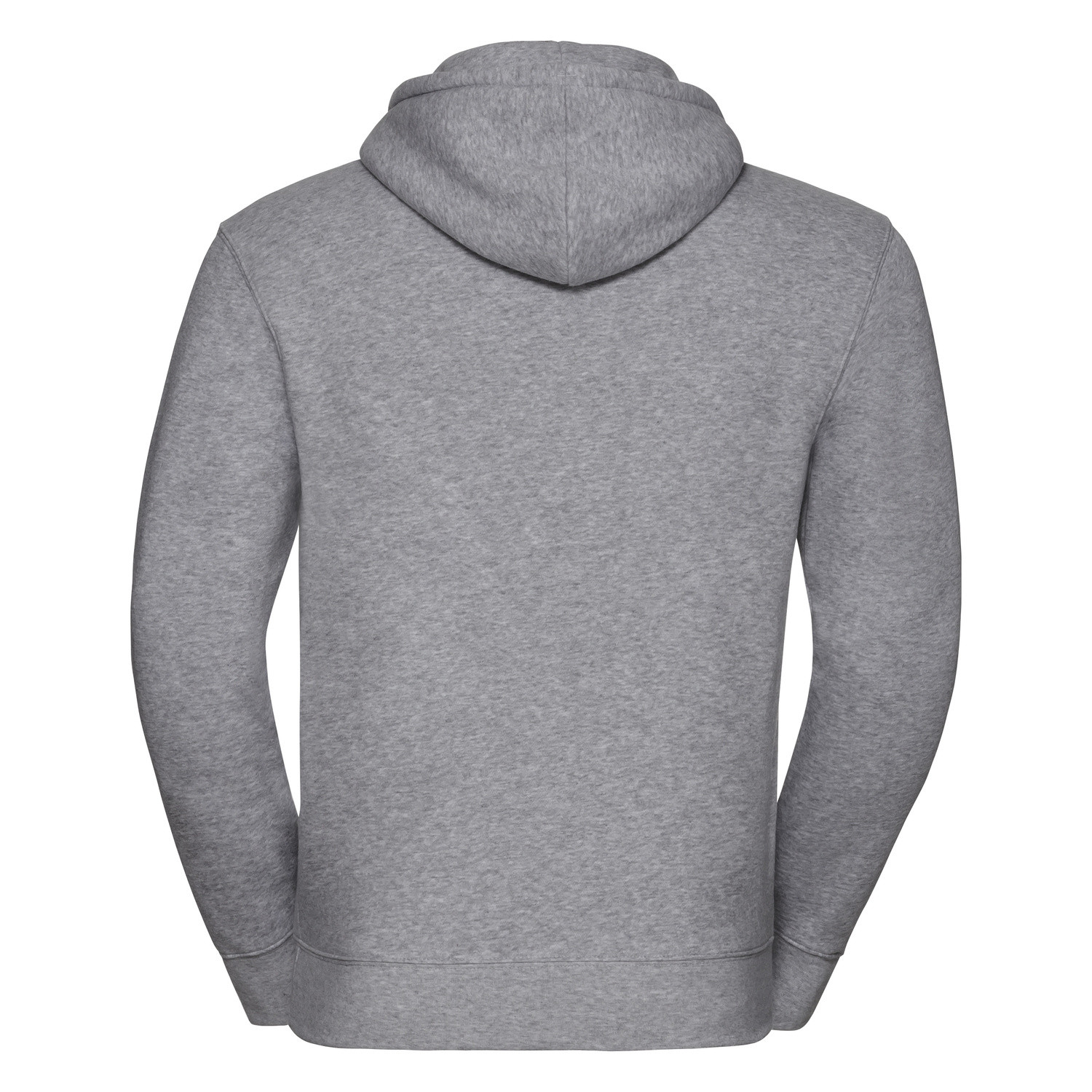 Grey melange men's hoodie Authentic Russell
