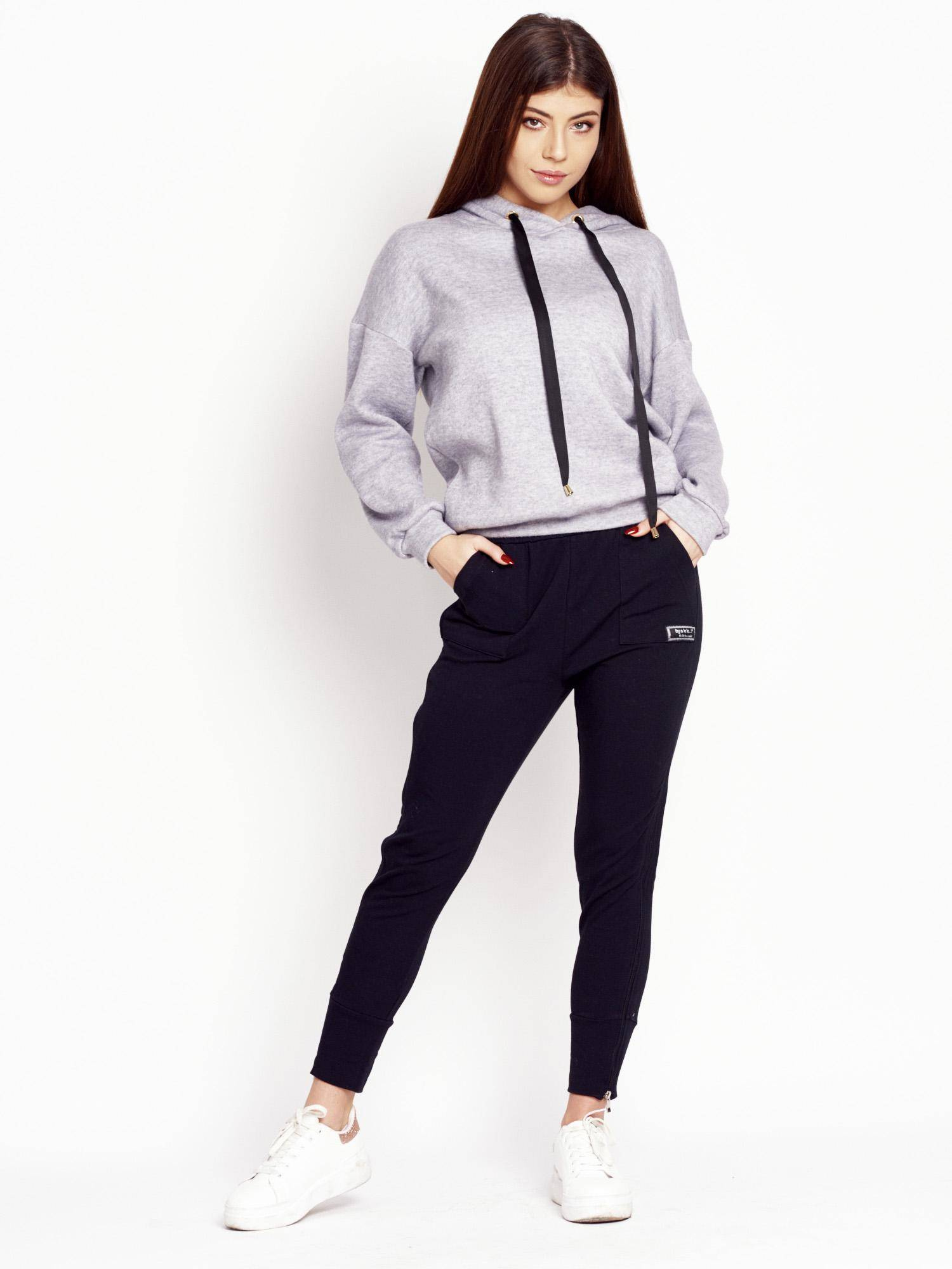 Grey sweatshirt Cocomore cmgBZ547c.R03