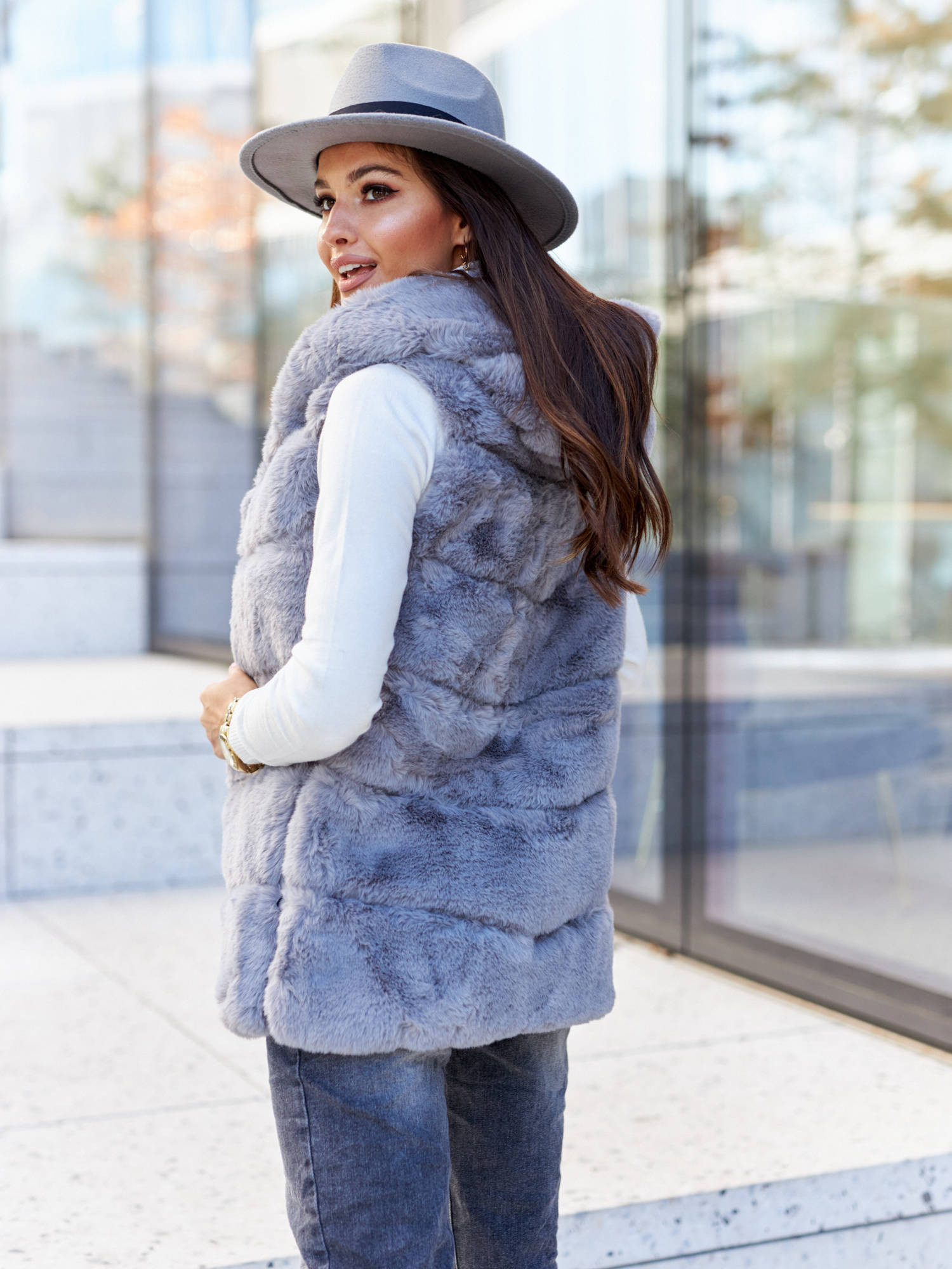 Vest gri și Bella 2116.S48