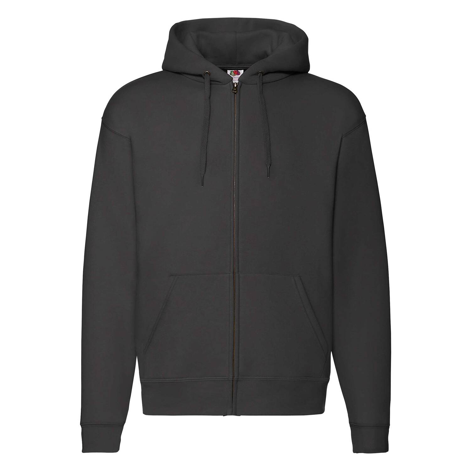 Black Men&#039;s Hoodie Premium Fruit of the Loom