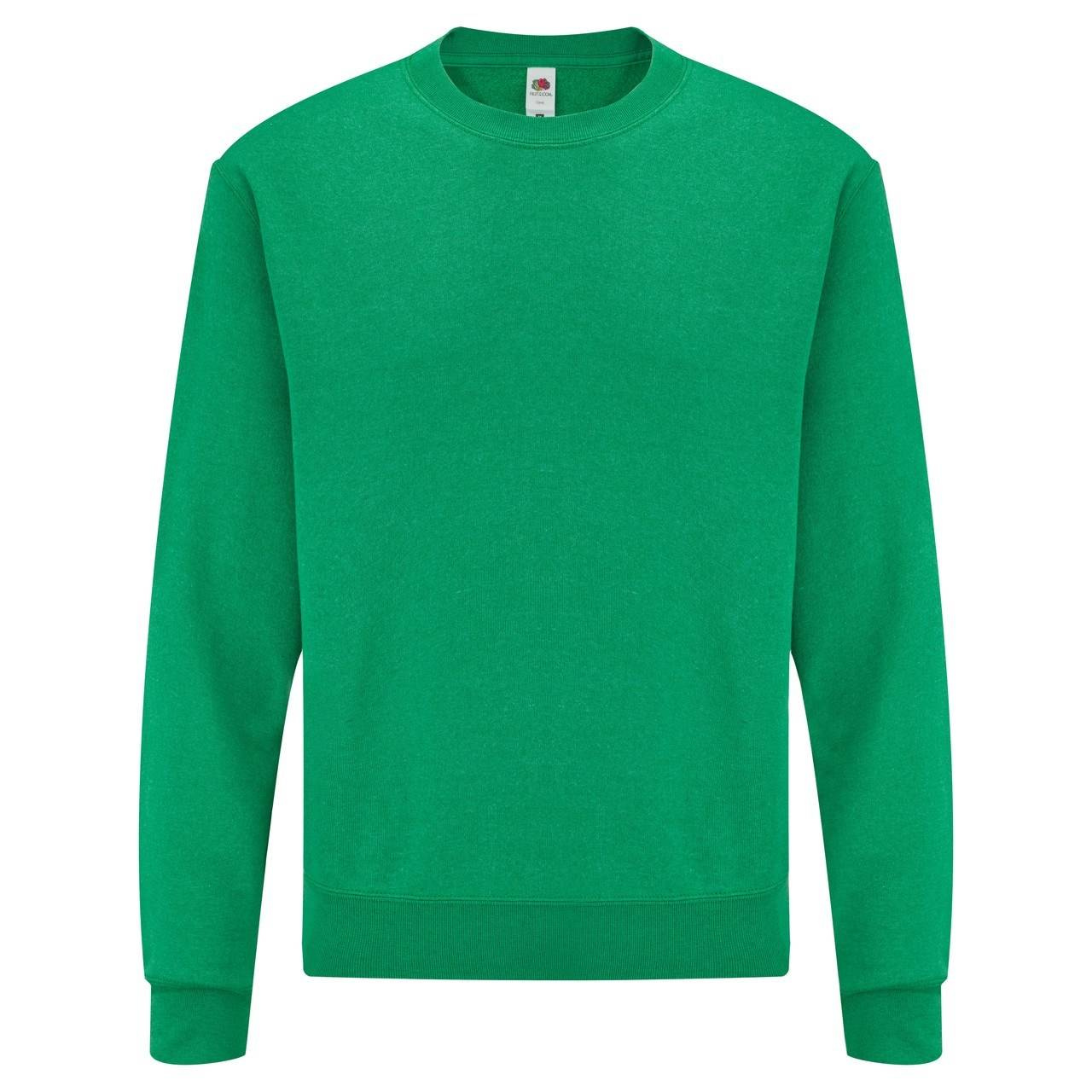 Green Men&#039;s Set-in Sweat Fruit of the Loom
