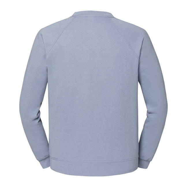 Błękitna bluza męska Raglan Sweat Fruit of the Loom