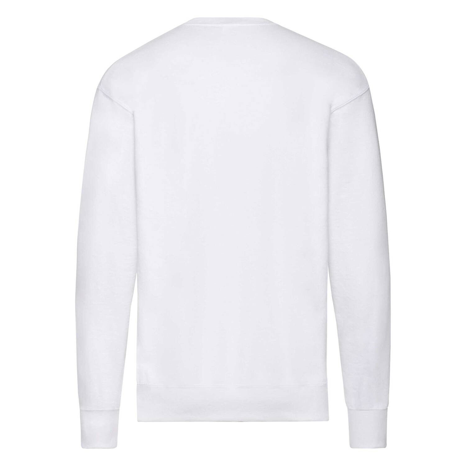 White Men&#039;s Sweatshirt Lightweight Set-in-Sweat Sweat Fruit of the Loom