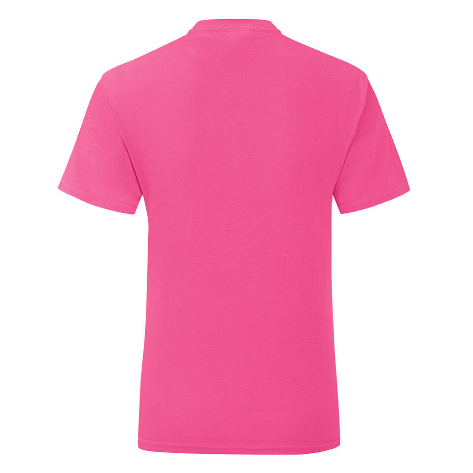 Pink Girls' T-shirt Iconic Fruit of the Loom