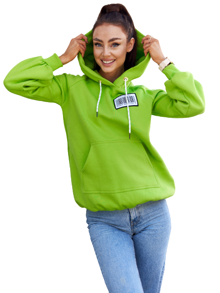 Cocomore green sweatshirt cmgBZ1201b.R22