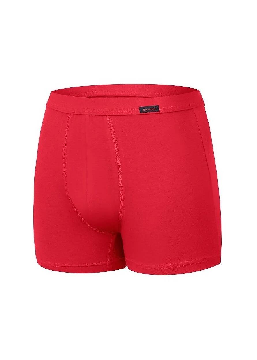 Levně Boxer shorts Cornette Authentic Perfect 092 3XL-5XL red 033
