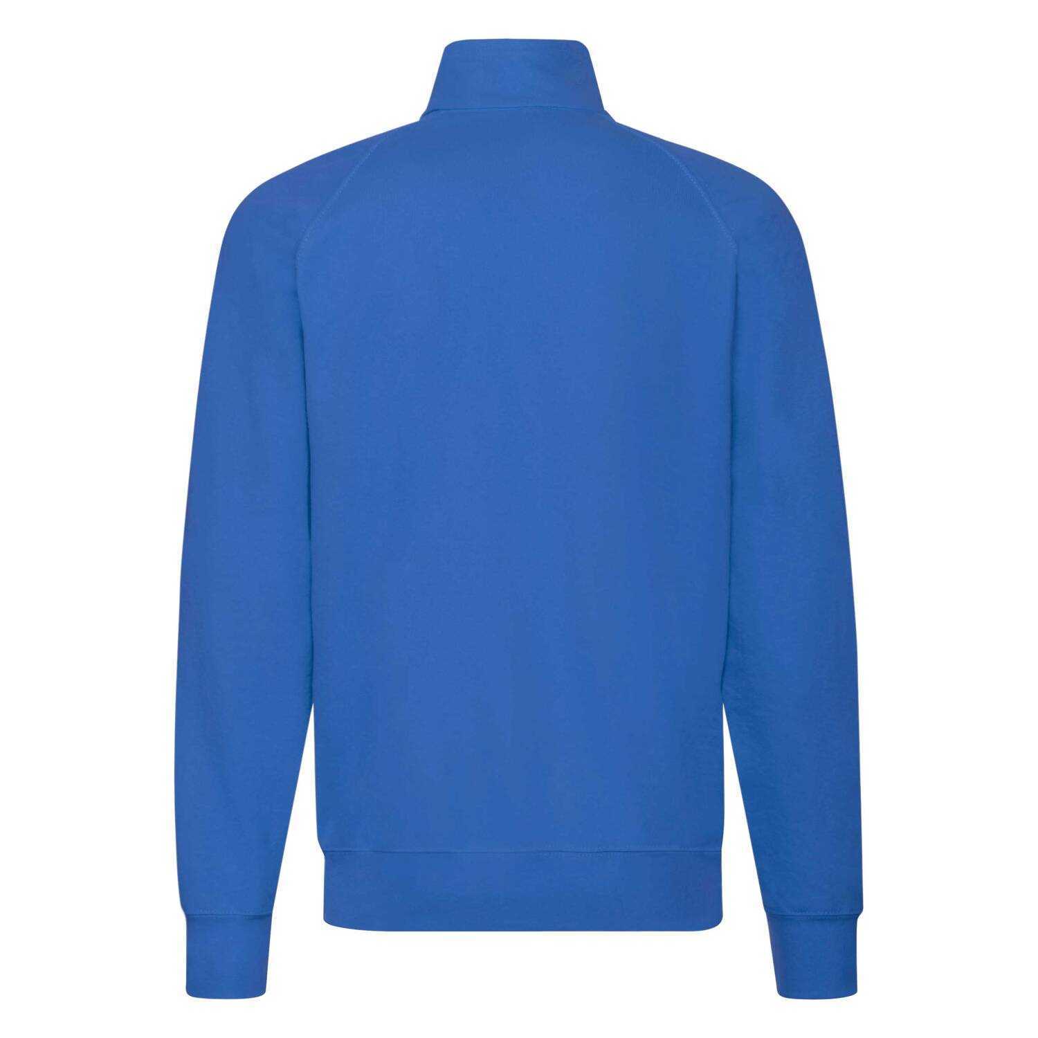Blue Men's Sweatshirt Lightweight Sweat Jacket Fruit of the Loom