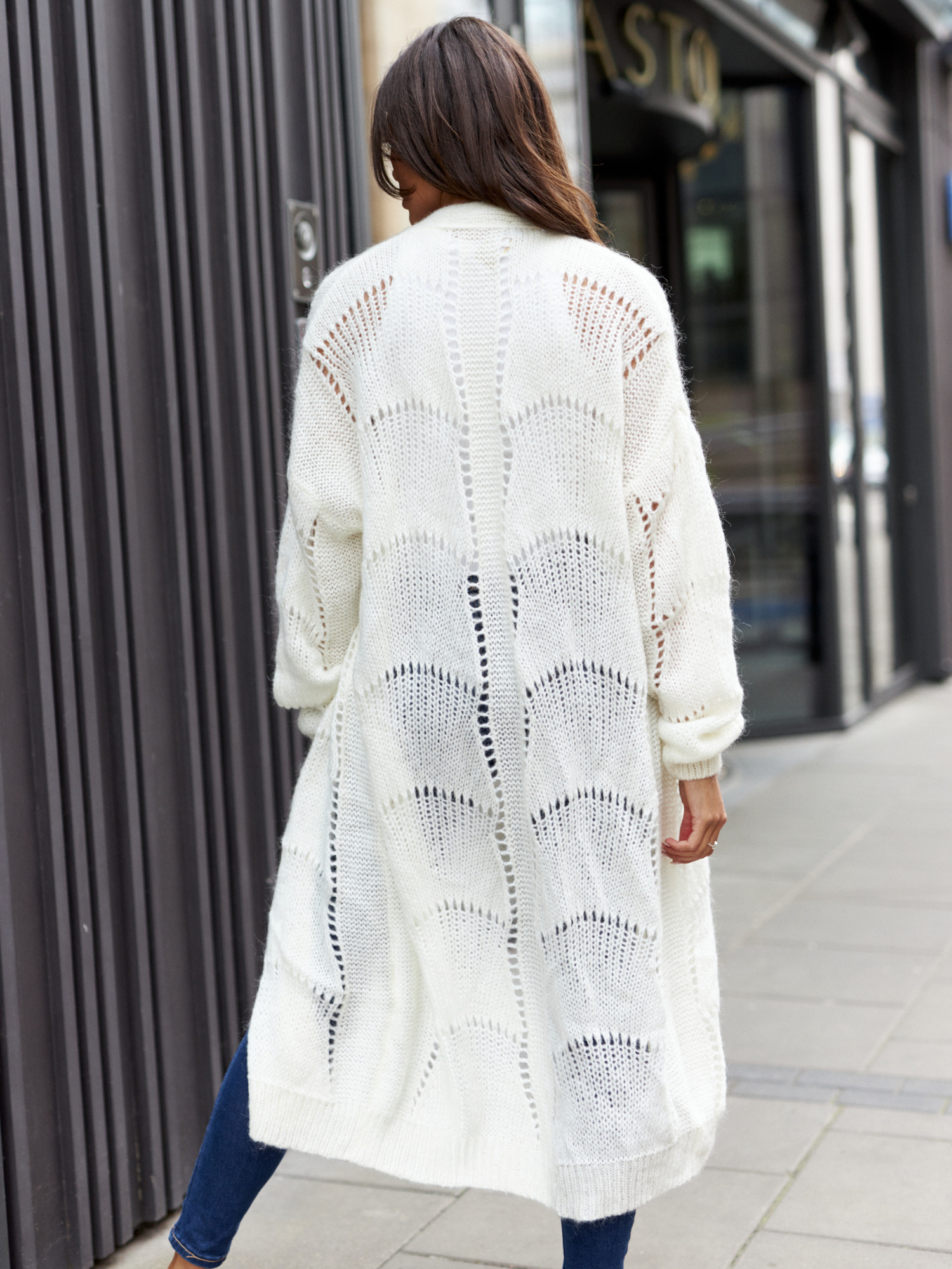 Cardigan ecru By o la la cxp1126.ecru