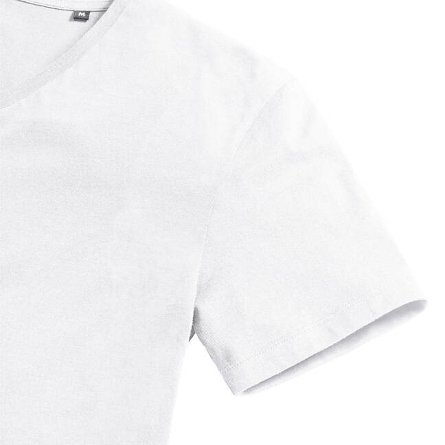 Men's Pure Organic V-Neck Russell T-Shirt