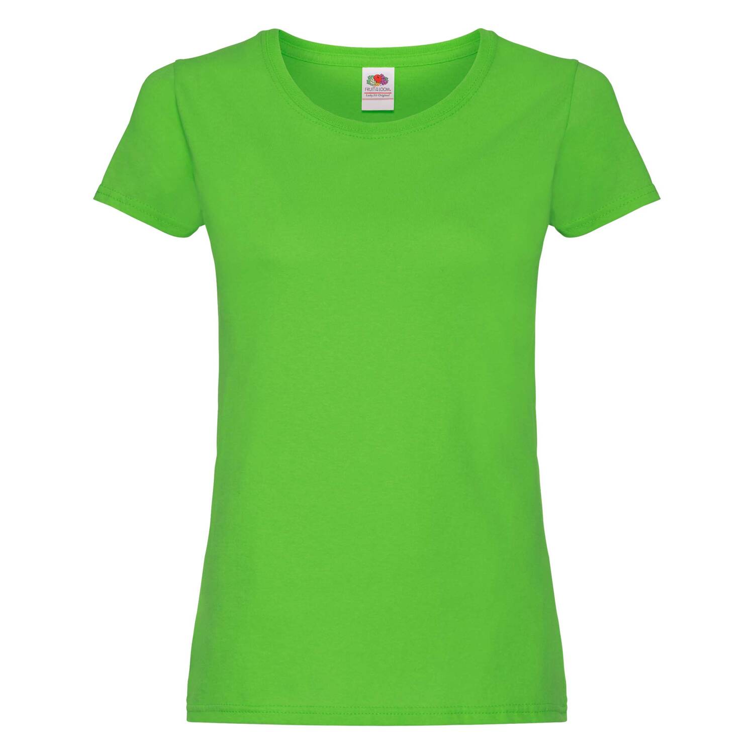 Green Women's T-shirt Lady fit Original Fruit of the Loom