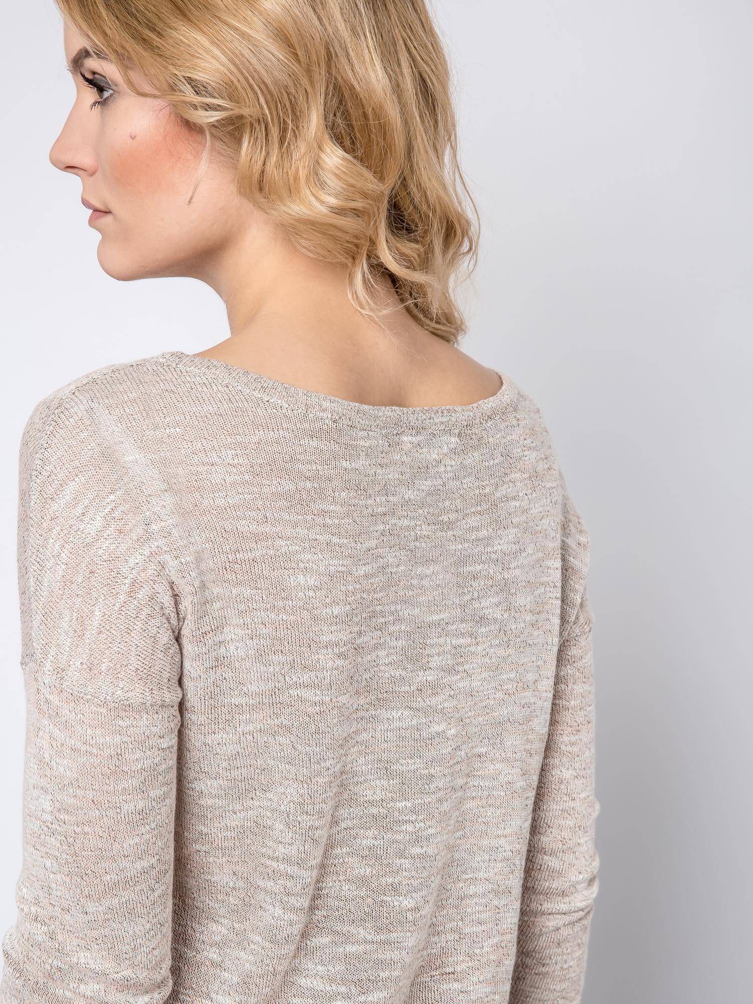 Short sweater beige