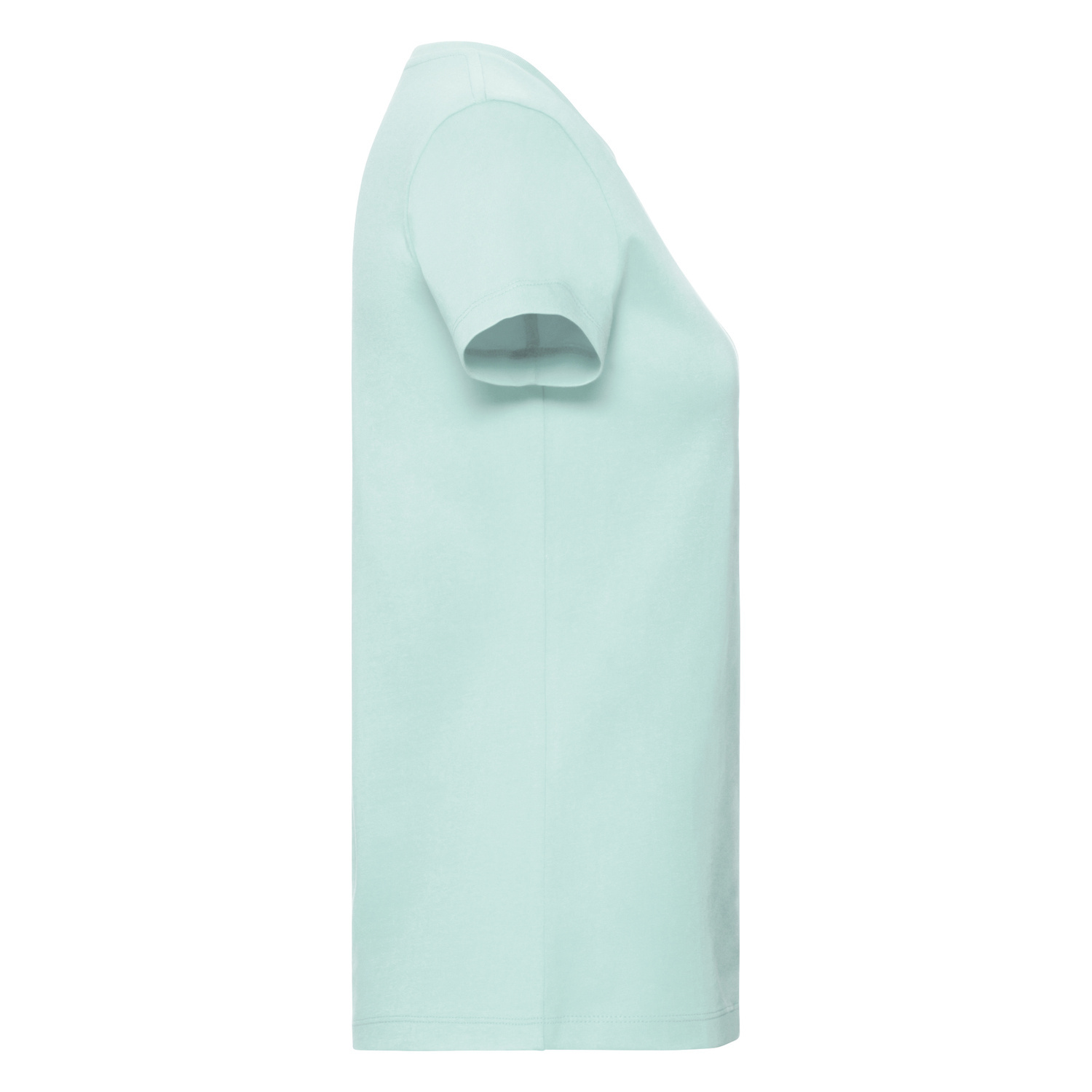 Light blue women's t-shirt Pure Organic Russell