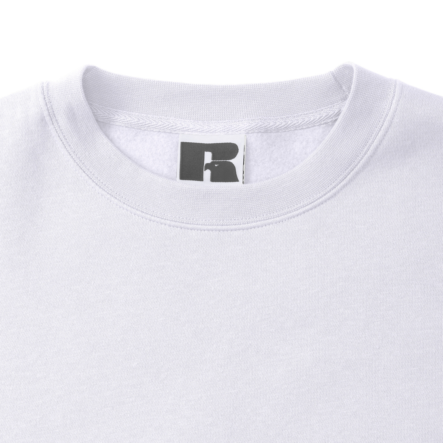 White men's sweatshirt Authentic Russell