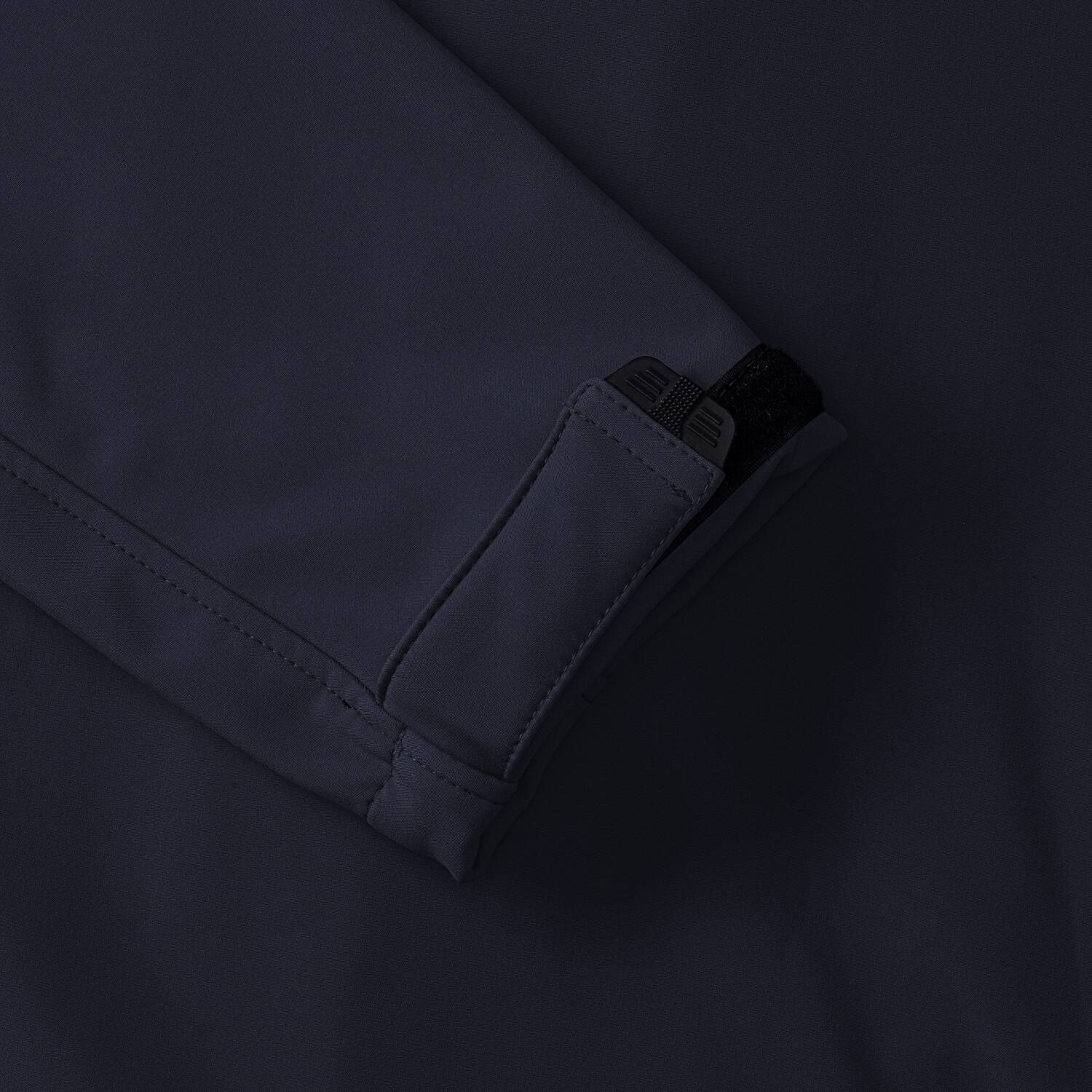 Navy blue men&#039;s jacket Soft Shell Russell
