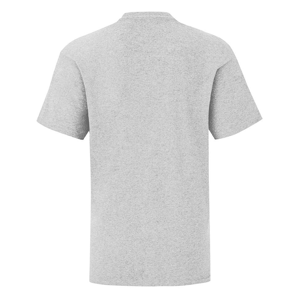 Grey children's t-shirt in combed cotton Fruit of the Loom