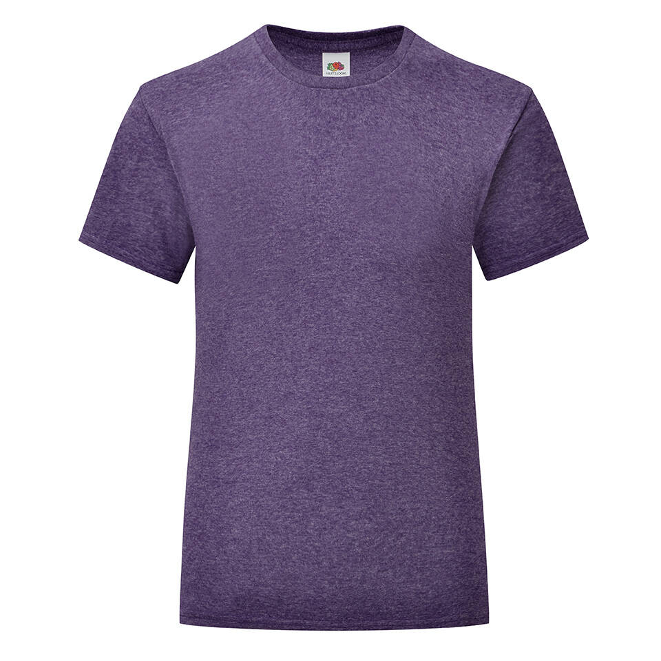 Iconic Fruit of the Loom Girls' T-shirt