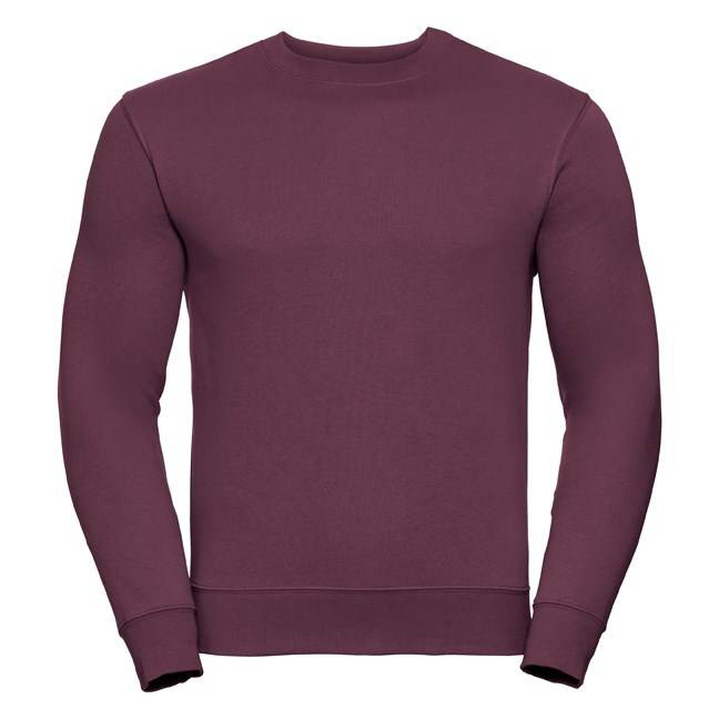 Burgundy men's sweatshirt Authentic Russell