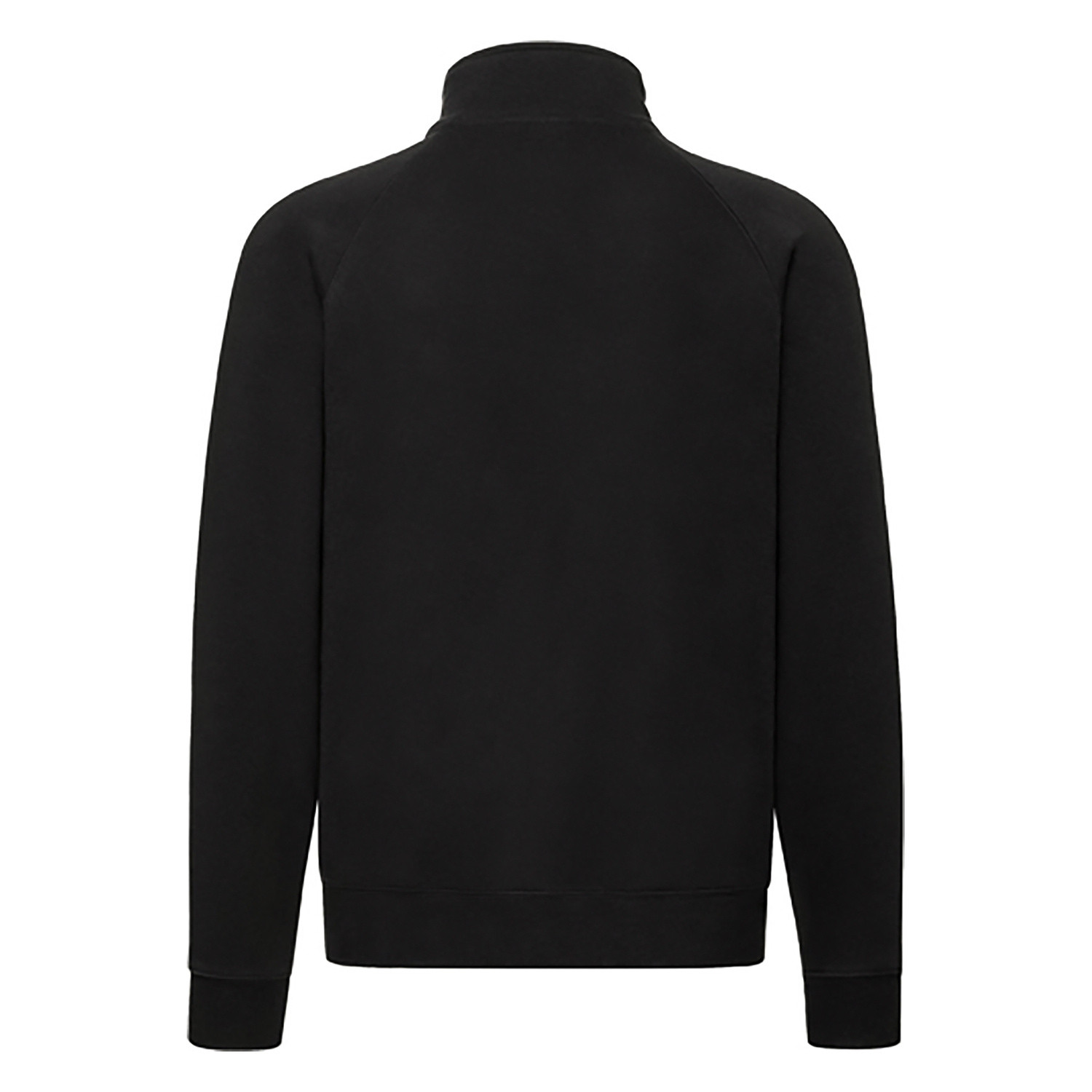 Black Men's Sweat Jacket Fruit of the Loom