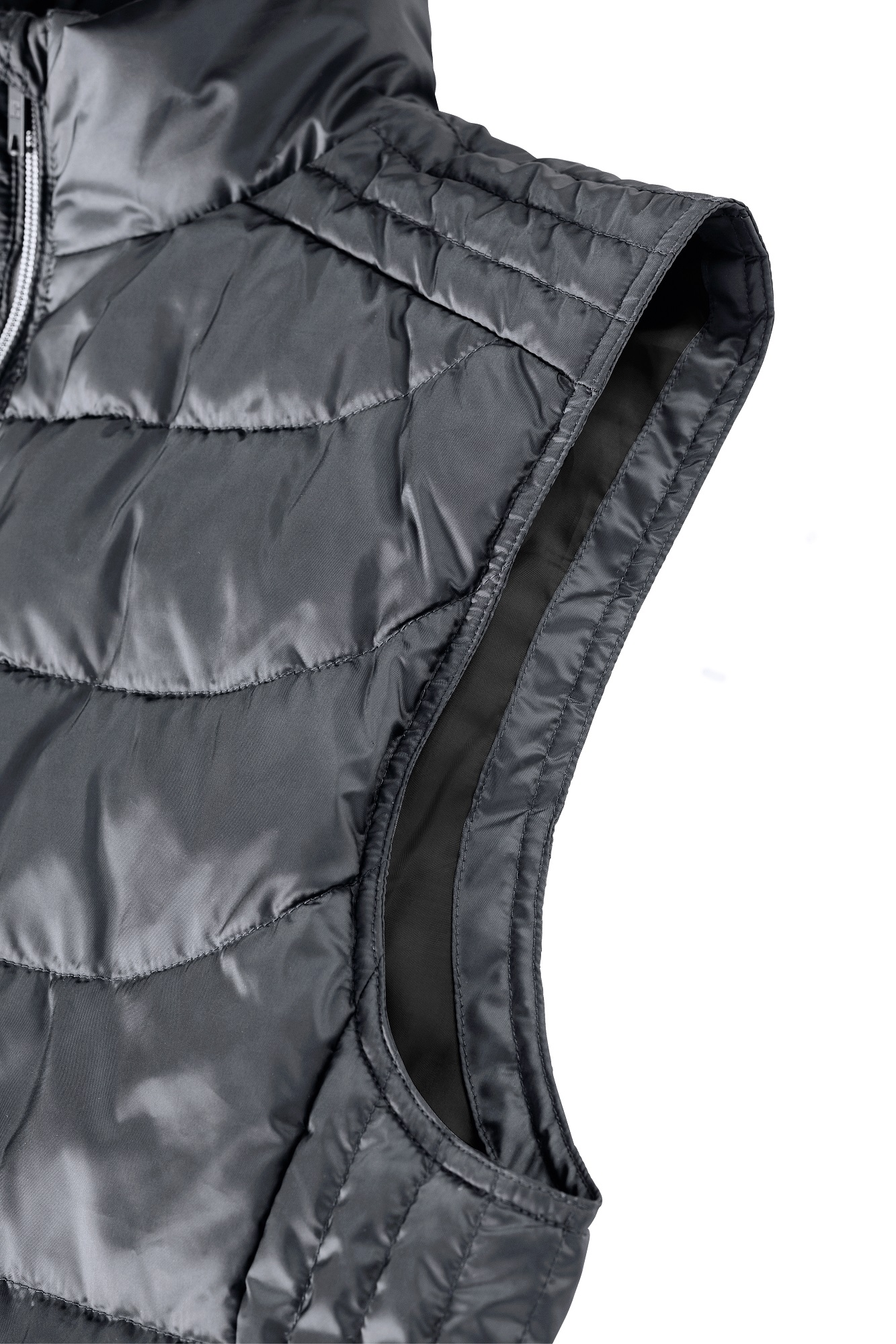 Szara kamizelka męska Nano Bodywarmer Russell