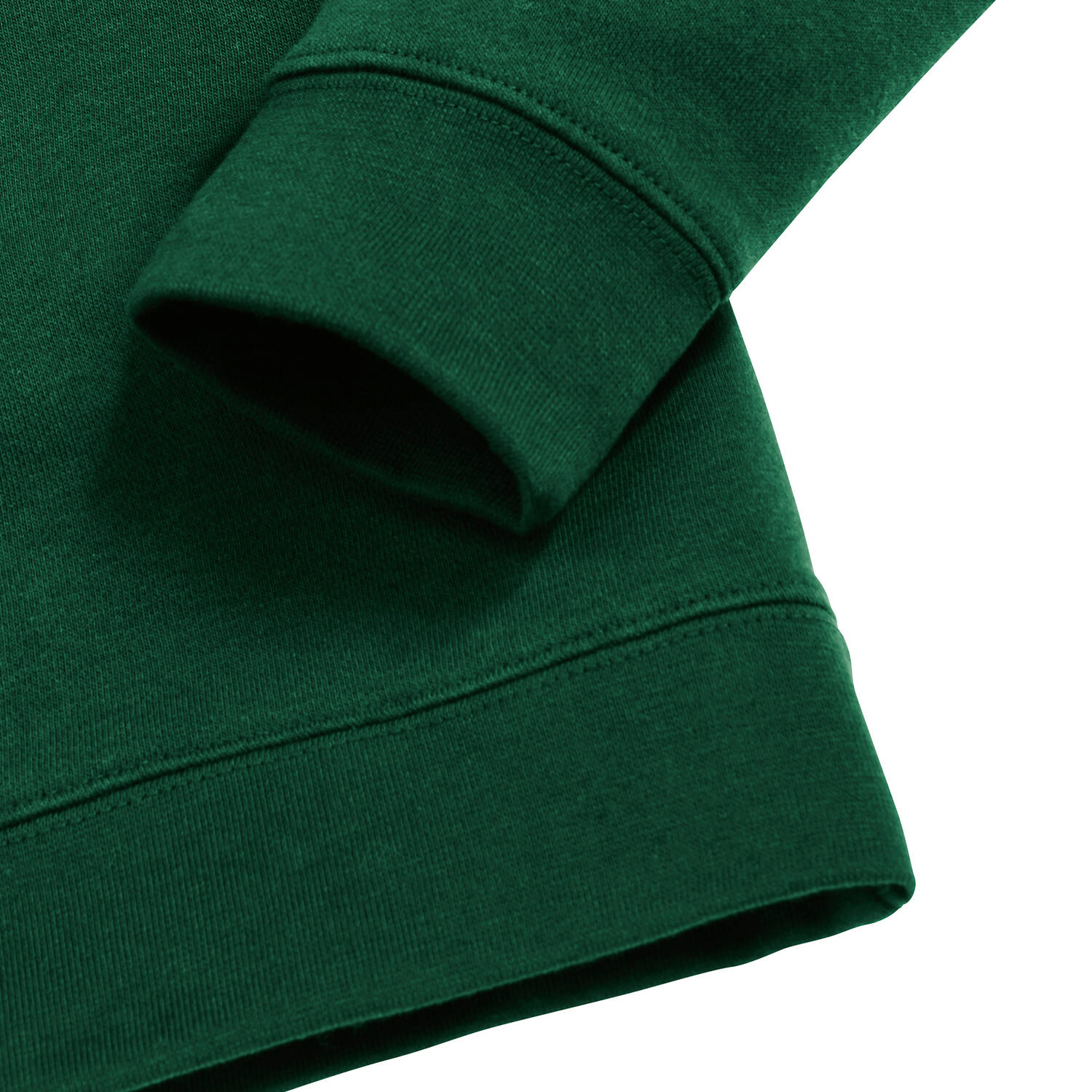 Green children's sweatshirt Raglan - Authentic Russell