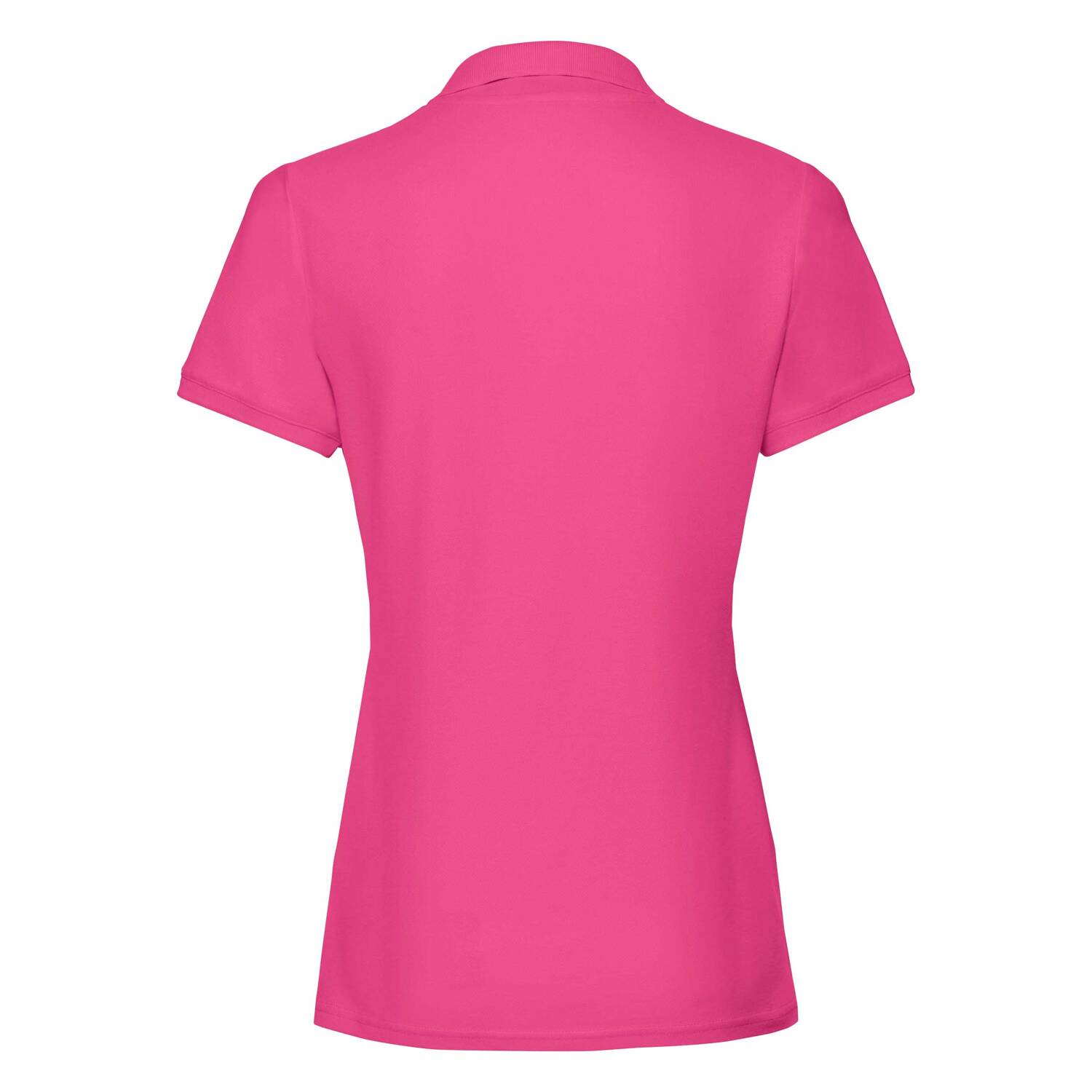 Polo Fruit of the Loom Pink Women's T-shirt