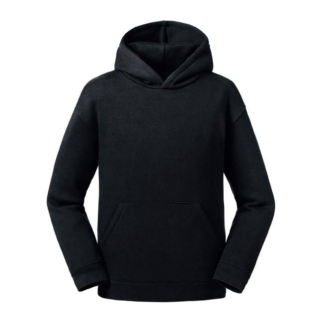 Black children&#039;s hoodie Authentic Russell
