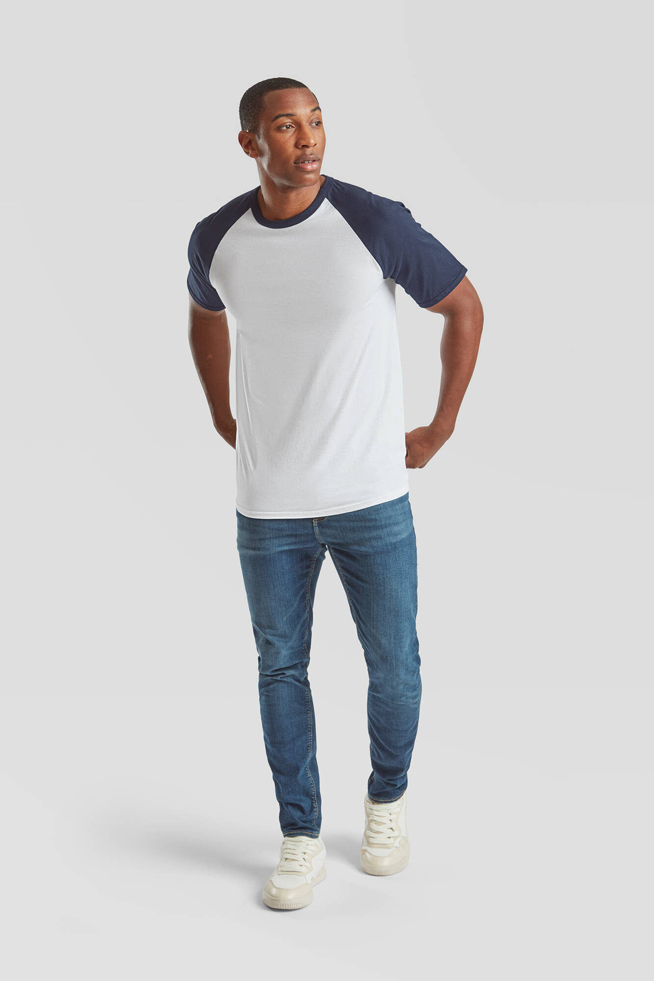 Baseball Fruit of the Loom White T-shirt