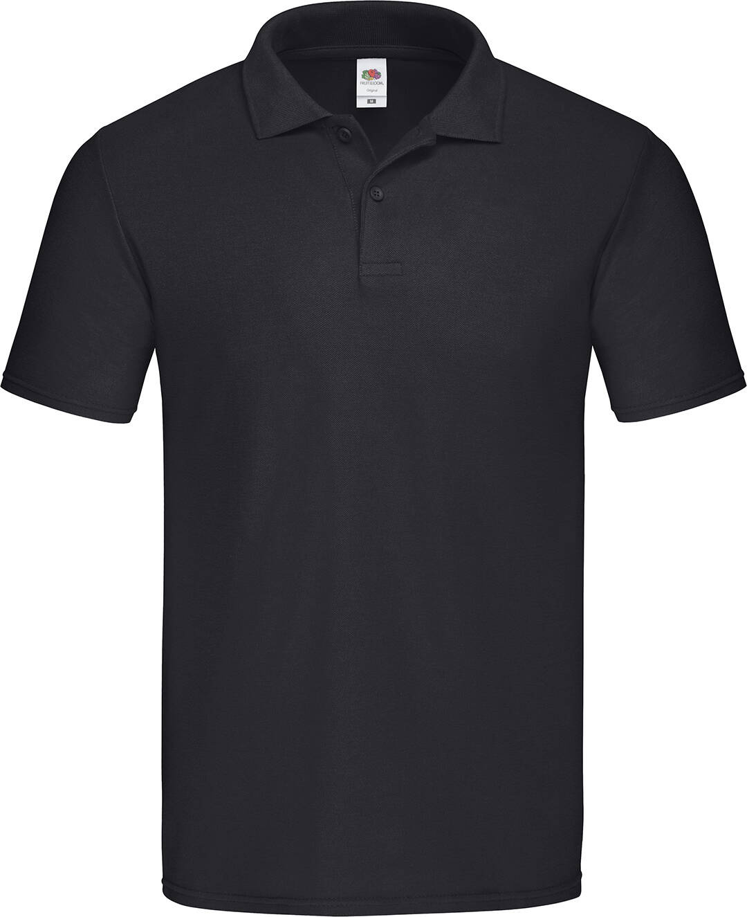 Pánska čierna polokošeľa Original Polo Friut of the Loom