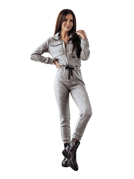 Jumpsuit grey Cocomore cmgKB1108.R03