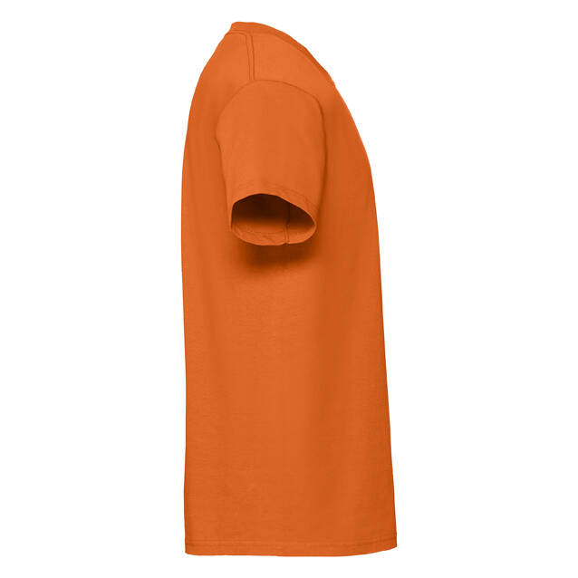 Iconic 195 Ringspun Premium Fruit of the Loom Orange T-shirt