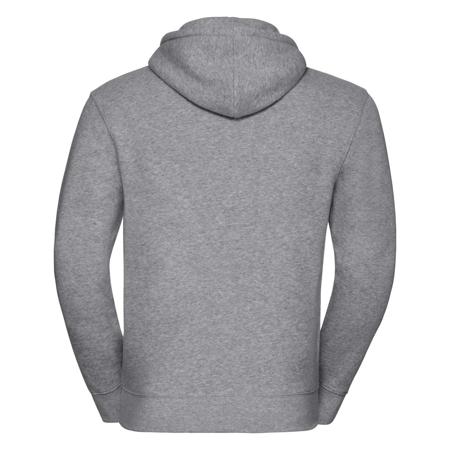 Grey melange men's hoodie Authentic Russell