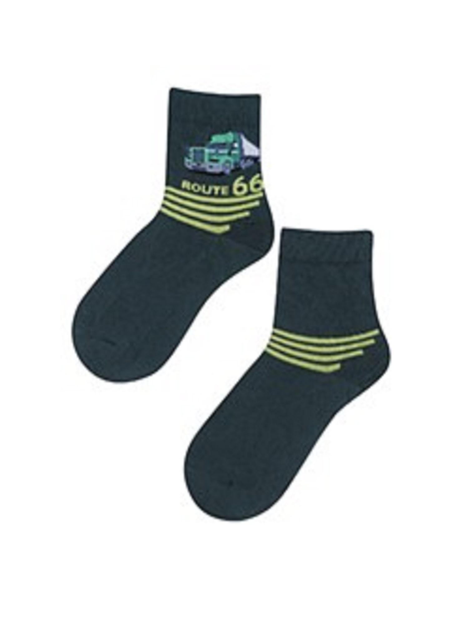 Levně Gatta G34 socks. N01 Cottoline Boys Modeled 27-32 green 245